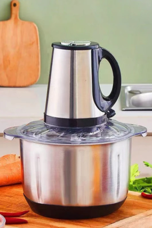 Premium Electric Meat Grinder & Stainless Steel Food Processor