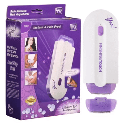 2-in-1 Rechargeable Laser Touch Hair Eraser & Trimmer