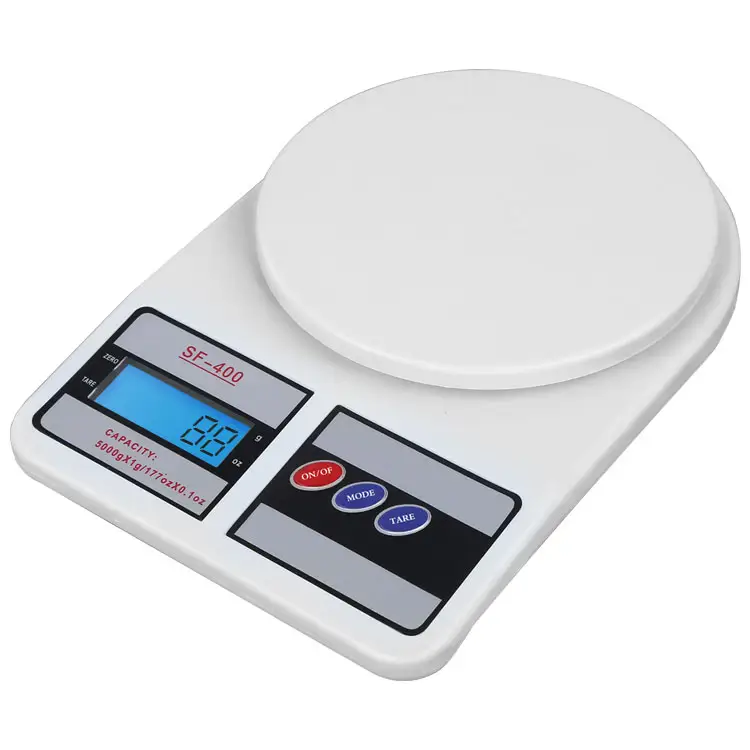 SF-400 Digital Kitchen Scale 10kg with LCD Display & Tare Function - Image 2