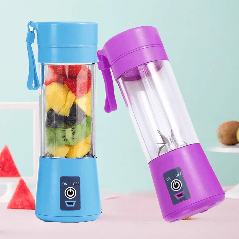 Portable USB Rechargeable Juicer Blender Cup – 6 Blades (380ml) - Image 4