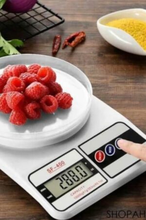SF-400 Digital Kitchen Scale 10kg with LCD Display & Tare Function