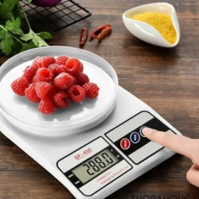 SF-400 Digital Kitchen Scale 10kg with LCD Display & Tare Function