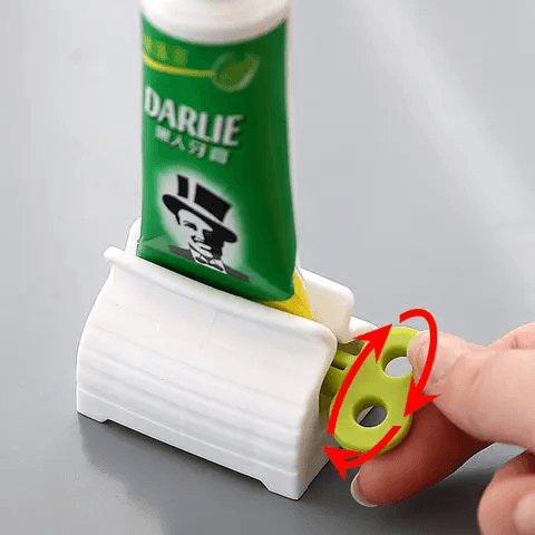 Rolling Tube Toothpaste Squeezer Dispenser & Stand Holder - Image 7