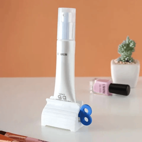 Rolling Tube Toothpaste Squeezer Dispenser & Stand Holder - Image 3