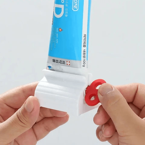Rolling Tube Toothpaste Squeezer Dispenser & Stand Holder - Image 2