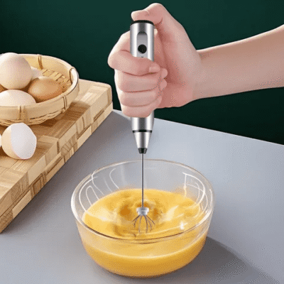 2-in-1 USB Rechargeable Milk Frother & Coffee Beater