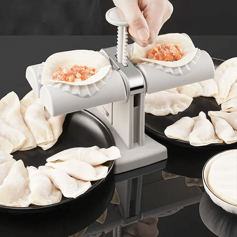 Double Head Automatic Dumpling Maker Machine – 2-in-1 Press Mold - Image 7